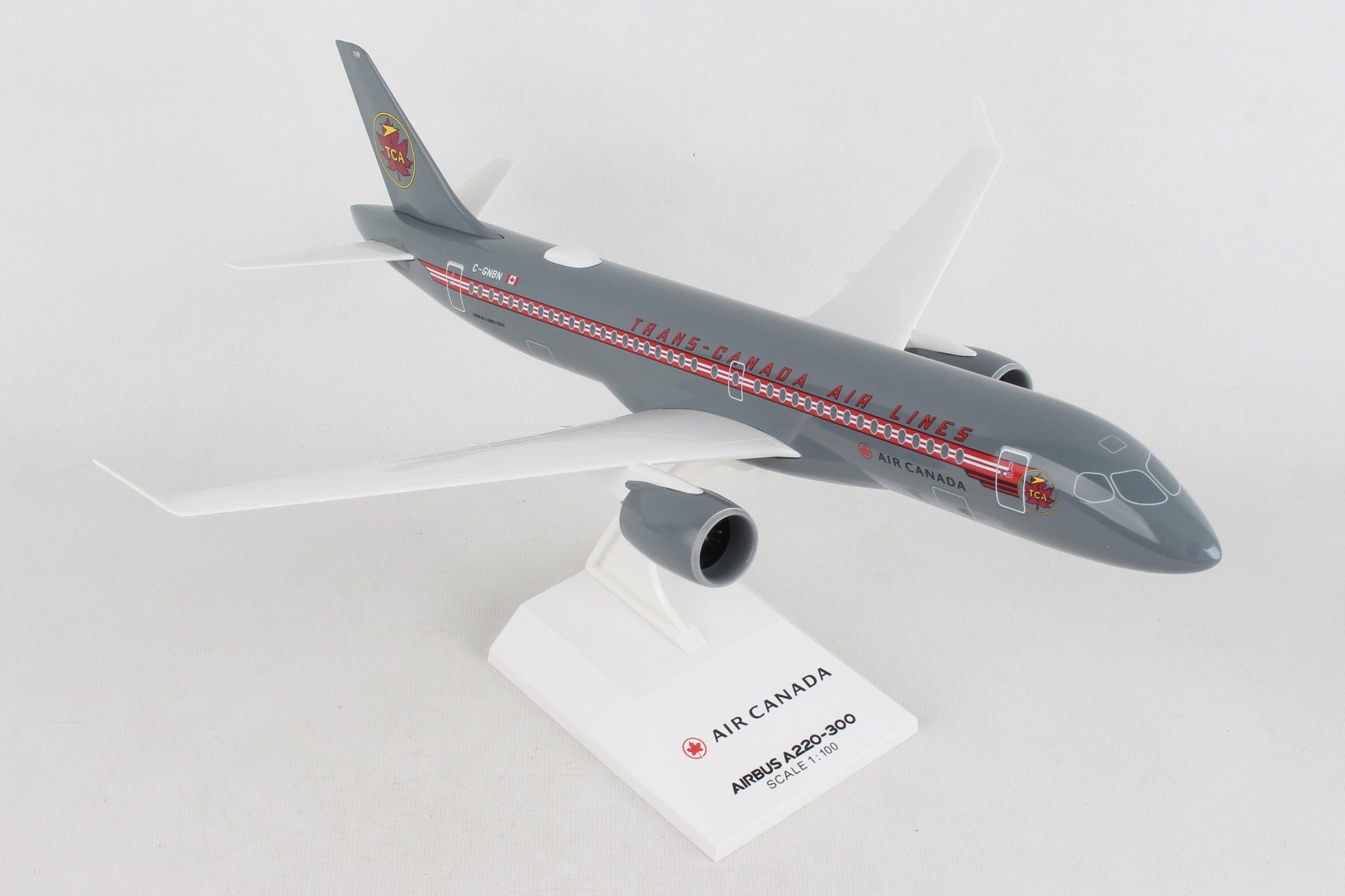 Skymarks SKR1083 Skymarks Air Canada A220-300 1/100 Retro Tca