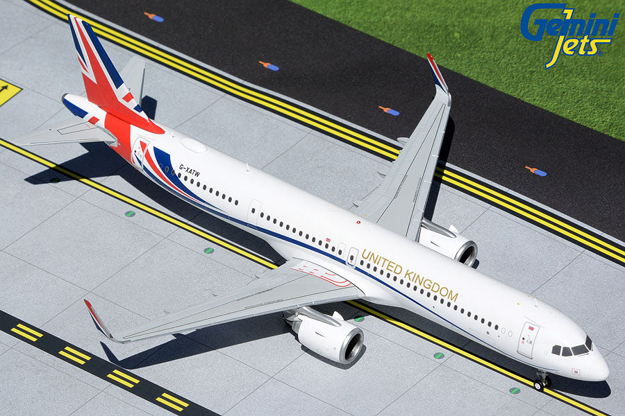 Gemini Jets 1/200 G2RAF1012 Gemini200 Raf/Titan A321Neo 1/200 United Kingdom Reg#G-Xatw