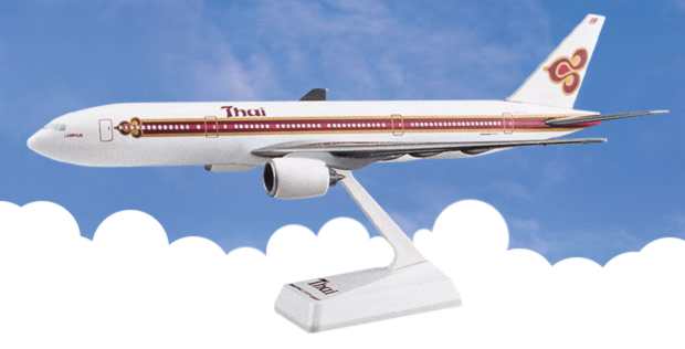 Flight Miniatures LP2149 B777-200 Thai 1/200