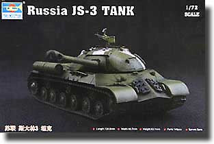 Trumpeter 7227 1/72 Russian JS3 (IS3) Heavy Tank (D)