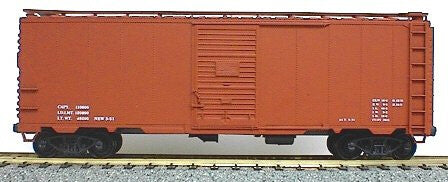 Accurail 3599 Ho 40' Aar Steel Boxcar Oxide