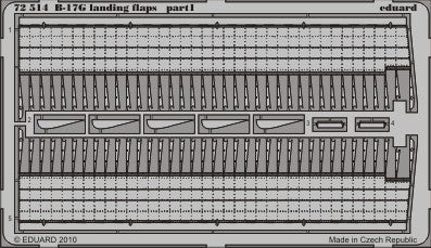 Eduard 72514 1/72 Aircraft- B17G Landing Flaps for RVL (D)