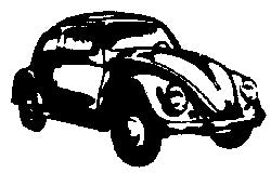 Eko 2001 HO Scale Automobile Volkswagen -- Beetle