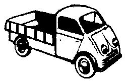 Eko 2007 HO Scale Pick-Up Truck -- DKW