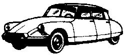 Eko 2027 HO Scale Citroen DS 19 Sedan - Assembled -- Various Colors