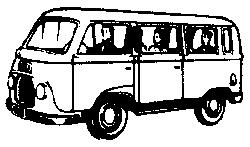 Eko 2030 HO Scale Truck -- Microbus