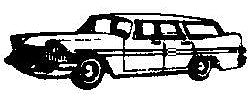 Eko 2043 HO Scale Automobile Plymouth -- Suburban