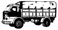 Eko 2066 HO Scale Truck Delivery -- Pegasus Comet