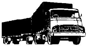 Eko 2068 HO Scale Truck -- Double Bottom
