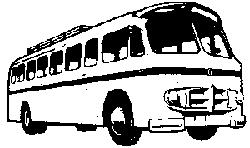 Eko 2102 HO Scale Bug Pegaso -- Motor Bus