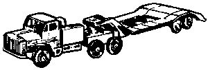 Eko 2111 HO Scale ANTAR Truck Transport