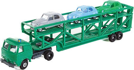 Eko 21153 HO Scale Pegaso Barajas - Assembled -- Auto Transporter w/3 Auto Load - Assembled