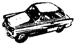 Eko 2124 HO Scale Automobile Skoda -- Coupe