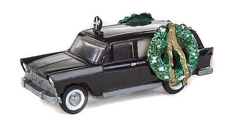 Eko 21282 HO Scale Seat 1500 - Assembled -- Hearse w/2 Wreaths