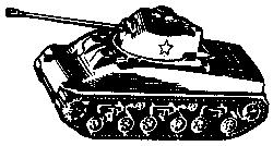 Eko 4012 HO Scale Military - United States - World War II - Battle Tank -- M4 "Sherman"