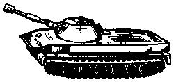 Eko 4020 HO Scale Military - Soviet Union - Post-1945 - Tank -- PT-76 Light Amphibious