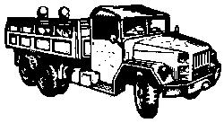 Eko 4024 HO Scale Military - United States - World War II - Truck -- M35 2-1/2-Ton Personnel Carrier