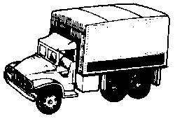 Eko 4026 HO Scale Military - United States - World War II - Truck -- M35 2-1/2-Ton w/Field Radio Unit