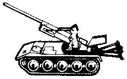 Eko 4031 HO Scale Military - United States - Post-1945 Armored Vehicle -- T245 Self-Propelled Howitzer