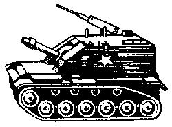 Eko 4033 HO Scale Military - United States - Post-1945 Armored Vehicle -- T198 Self-Propelled Howitzer