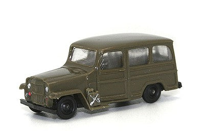 Eko 4046 HO Scale Military SUV -- Jeep Wagoneer