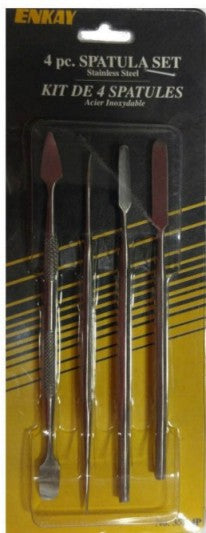 Enkay 3554 4pc Stainless Steel Spatula Set (Cd)