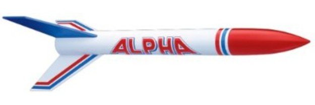 Estes 1225 Alpha Model Rocket Kit (Skill Level 1)