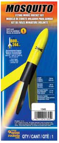 Estes 1345 Mosquito Model Rocket Kit (Skill Level 1)