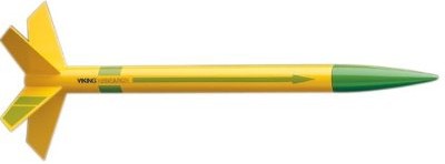Estes 1949 Viking Model Rocket Kit (Skill Level 1)