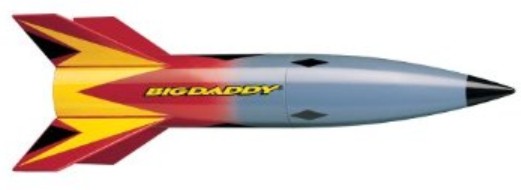 Estes 2162 Big Daddy Model Rocket Kit (Improved) (Skill Level 2)