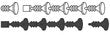 Estes 2252 C11, D & E Engine Igniter Plugs (10) (D)