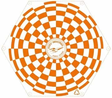 Estes 2264 Model Rocket Recovery 12" Plastic Parachute