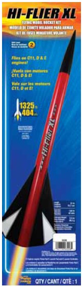 Estes 3226 Hi-Flier XL Model Rocket Kit (Skill Level 2)