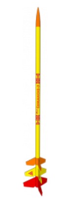 Estes 7245 Comanche-3 Model Rocket Kit (Skill Level 3)