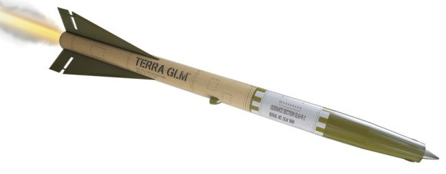 Estes 7292 Terra GLM Model Rocket Kit (Skill Level Beginner)