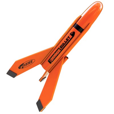 Estes 7295 Orange Bullet Model Rocket Kit (Skill Level Intermediate)
