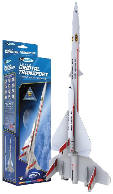 Estes 7314 Super Orbital Transport Model Rocket Kit (Skill Level Expert)