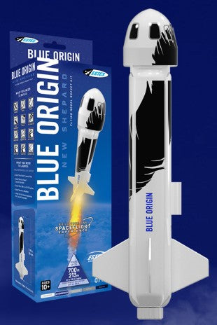 Estes 7315 Blue Origin New Shepard Builder Model Rocket Kit (Skill Level Intermediate)