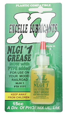 Excelle Lubricants 1111 All Scale XL NLGI PTFE Grease 1 -- 1/2oz 14.8mL