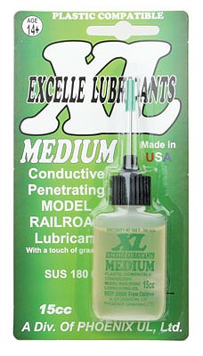 Excelle Lubricants 180 All Scale XL Medium Oil -- 1/2oz 14.8mL