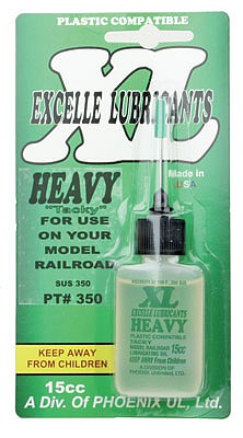 Excelle Lubricants 350 All Scale XL Lubricant - 1/2oz 14.8mL -- Heavy