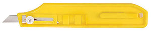 Excel Hobby 16008 All Scale K8 Flat Yellow Handle Light Duty Knife -- Carded