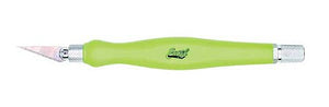 Excel Hobby 16027 All Scale K26 Fit Grip Knife -- With 11 Blade and Safety Cap (green)