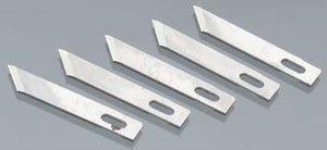 Excel Hobby 20005 All Scale No. 5 Angled Chisel Blade pkg(5)