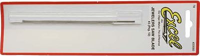 Excel Hobby 20560 All Scale Fine Jeweler's Saw Blades -- #3 46 Teeth/Inch Carded