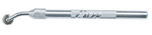 Excel Hobby 30611 All Scale Aluminum Handle Pounce Wheel -- Carded With 5/16" Tip (18 Teeth per Inch)