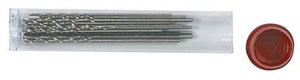 Excel Hobby 50062 All Scale Fine High-Speed Twist Drill Bit - pkg(12) in Tube, Carded -- #62