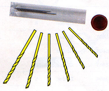 Excel Hobby 55520 All Scale 6-Piece Drill Set; #60-70 Bits