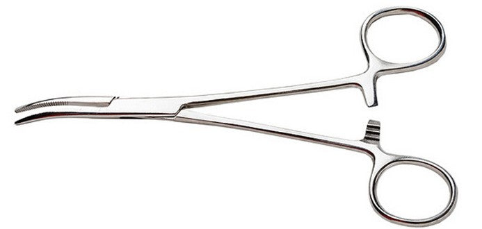 Excel Hobby 55530 5.5" Stainless Steel Curved Nose Hemostat