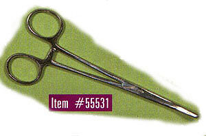 Excel Hobby 55531 All Scale Stainless Steel Hemostat -- 7-1/2" Curved Nose